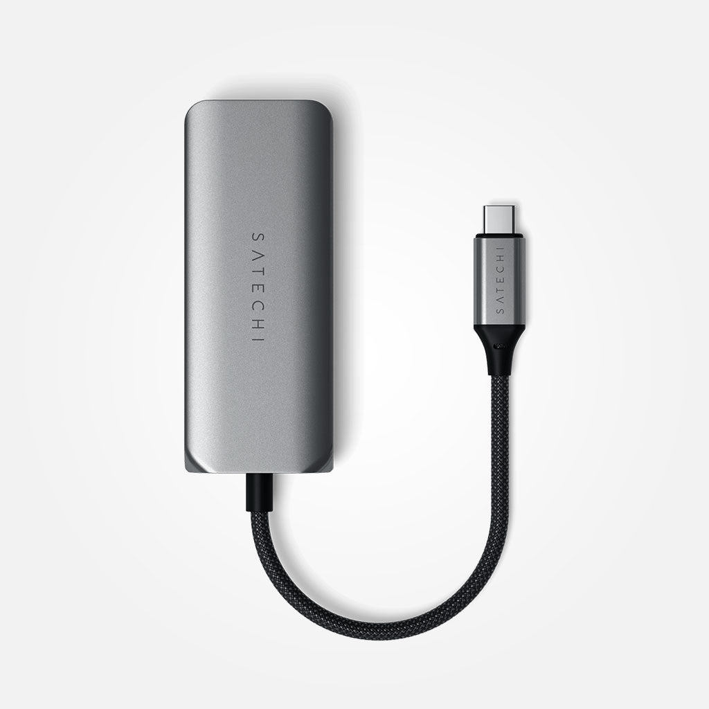 Hub USB-C 4 en 1 con Ethernet Gigabit 2.5 - Satechi