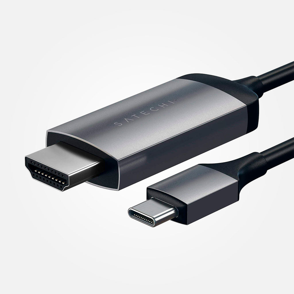 Cable de aluminio USB-C a HDMI 4K 60Hz de 1.8MT - Satechi